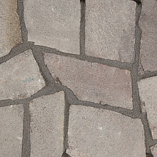 Flagstone Porfier groot Rood-bruin Gespleten Flagstones