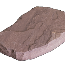 Flagstone op maat Gres Rood Gespleten Flagstones