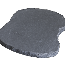 Flagstone op maat Black beauty Zwart Gespleten Flagstones