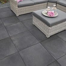 Cerasun Cemento Anthracite Keramische tegels