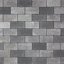 Betonklinkers Grijs-zwart 10,5x21x8 Stenen en klinkers
