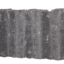 Palissade-stapelblok splitton Mount Everest 12x12x50 Gekloofd/getrommeld Stapelblokken