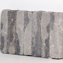 Palissade-stapelblok splitton Matterhorn 12x12x50 Gekloofd/getrommeld Stapelblokken