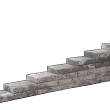 Line block Matterhorn 20x55x6 Strak stapelbaar muurelement 2 zijden gekloofd met facet Stapelblokken