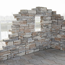Ruine Combiwall Splitton compleet Kilimanjaro Ruine compleet met bouwplan Stapelblokken