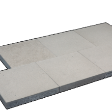 Trottoir tuintegels Grijs Beton tegels
