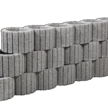 Beplantbare resupor elementen Grijs 20x30x20 Cirkelflor mini Bloembakken
