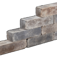 Blockstone Kilimanjaro 15x15x60 Getrommeld muurelement Stapelblokken