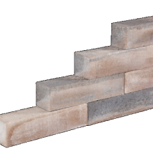 Lineablock Kilimanjaro 15x15x60 Strak muurelement,ongetrommeld Stapelblokken