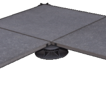 Verstelbare tegeldrager Zwart Hoogte 35 - 55 mm / Per 25 stuks Tegeldragers