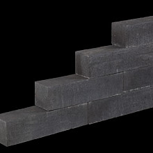 Linea Block Small Black Strak muurelement Stapelblokken