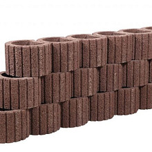 Beplantbare resupor elementen Bruin/rood 38x48x30 Cirkelflor groot Bloembakken