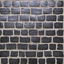 Courtstones natural Basalt 12,9x6 (Lengtes: 21,5 / 18,5 / 16,5 / 14,5 / 13,5) Natuursteen tegels 