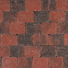 Tambour Rood/Zwart Beton klinkers