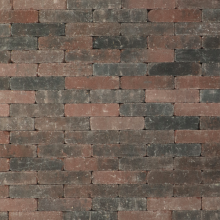 Metro Trommelsteen waalformaten Rood genuanceerd Beton klinkers