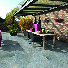 GeoCeramica Starter Meso Grey Matt 80x80x4 Keramische tegels