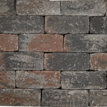 Wallblock tumbled Texels Bont Stapelblokken
