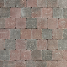 Metro Trommelsteen Rood genuanceerd Beton klinkers