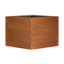 Bloembak Corten 60x60x70 Bloembakken