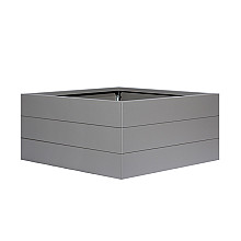 Bloembak Taupe 60x60x42 Bloembakken