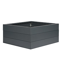Bloembak Antraciet 60x60x42 Bloembakken