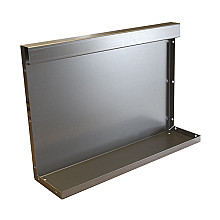Bloembak Module Recht Paneel (A) Corten 60x42 Bloembakken