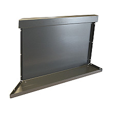 Plantenbak Module+ Inwendig hoekpaneel (C) 60x42 R CORTEN Bloembakken