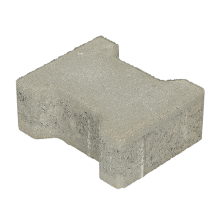 H-Profielsteen 8cm Grijs met deklaag H-klinkers