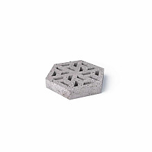 Eco-tegel Grijs 37,5x37,5x7 Beton tegels