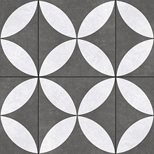 Cerasun Flower Decor 60x60x4 Keramische tegels