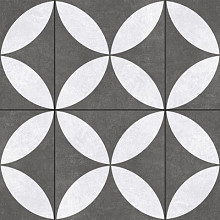 Cerasun Flower Decor 60x60x4 Keramische tegels