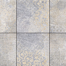 Cerasun Catania Decor Blue 60x60x4 Keramische tegels
