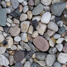 Wit grind 20 kg Wit-bont 8-16 mm Grind en Split