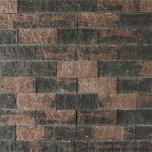 Wallblock split Brons 12x15x60 Stapelblokken