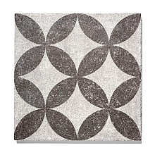 GeoProArte Concrete Snowy Flower 60x60x4 Beton tegels