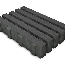 Outlet 17 - EcoSteen Stroke Antraciet 40x60x12 Aanbiedingen