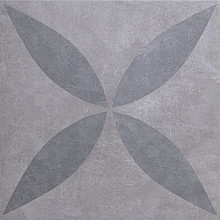 GeoCeramica Entree Ambiente Greige Flower 60x60x4 Keramische tegels