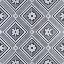 GeoCeramica Concreet Flower Decorate Keramische tegels