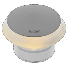 Integrated Puck pearl grey Grondspots