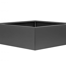 Bloembak vlak - Antraciet 60x120x40 Bloembakken