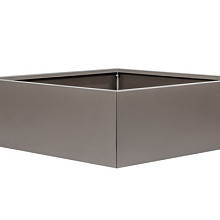Plantenbak Vlak Taupe 180x150x40 cm TAUPE Bloembakken