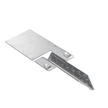 Koppelspies 16,5 cm Verzinkt Borderrand cortenstaal 