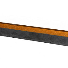 Hoekstuk voor U-profiel gelijkzijdig 5cm 10x10 cm Corten Borderrand cortenstaal 