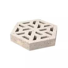 Eco-tegel Creme 37,5x37,5x7 Waterdoorlatende bestrating