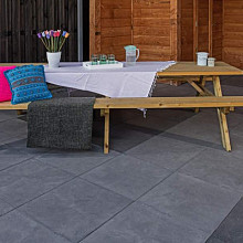 Axenta Premium Plata Silver/Gris 60x60x4 Beton tegels