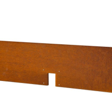 Kantopsluiting Double 300x16,5 cm CORTEN Borderrand cortenstaal 