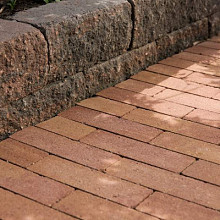 Strackstone+ Wijnrood-oker 7x21x8 Beton klinkers