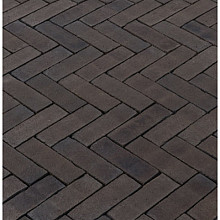 DF80 Safino Zwart Strak 6,7x20,6x8 Gebakken klinkers