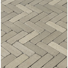 DF80 Fossano Antica Grijs Genuanceerd Strak 6,7x20,6x8 Gebakken klinkers