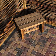 Tambour Trommelsteen Bont 10x10x6 Beton klinkers